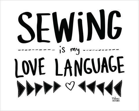 SEWING IS MY LOVE LANGUAGE print