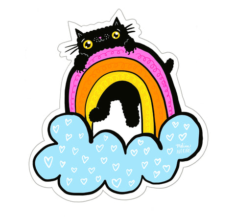 RAINBOW KITTY sticker