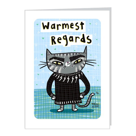 WARMEST REGARDS CARD