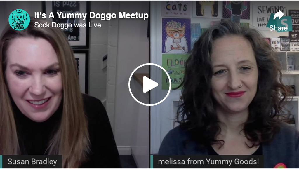 Facebook LIVE with Sock Doggo!