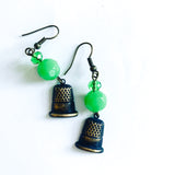 THIMBLE SEWJO earrings (different colors available)