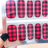 FLANNEL VIBES nail wraps