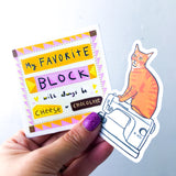 FAVORITE BLOCKS sticker