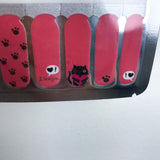 CATS AND PAWS nail wraps