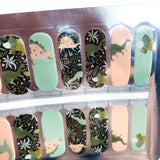 DINOSAURS nail wraps (yes, adult size!)