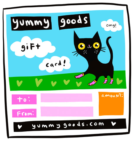 Yummy Goods Gift Card!