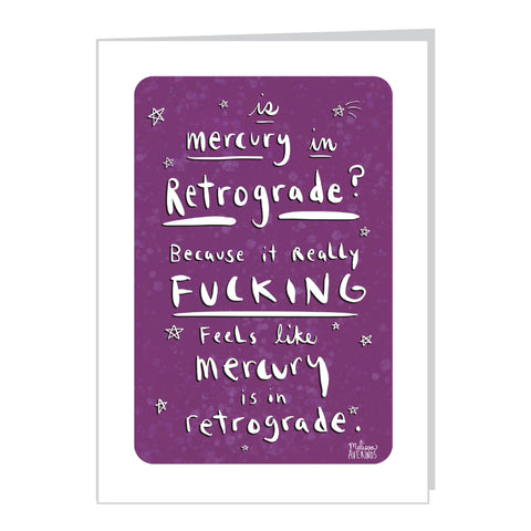 IS MERCURY IN RETROGRADE? card