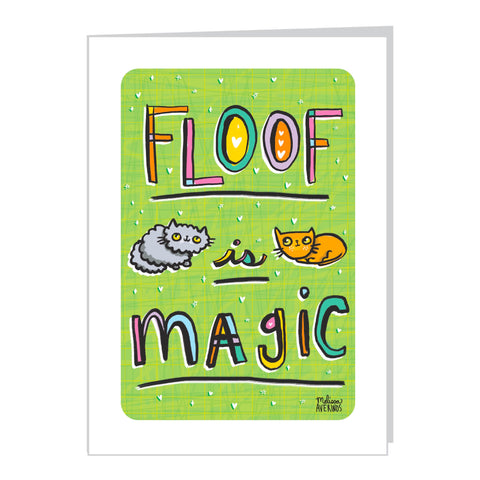 FLOOF IS MAGIC card
