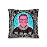 RBG WHEN THERE ARE NINE 18x18’‘ pillow