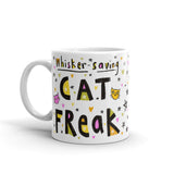 WHISKER-SAVING CAT FREAK Mug
