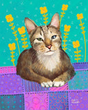 SHOPIFY TEST with options custom pet portrait  by melissa averinos